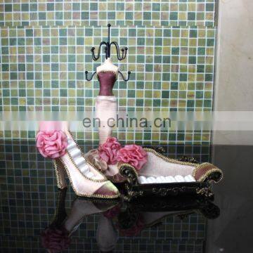 Resin Mannequin Doll shoes sofa Model Resin Necklace ring earring Bust Jewelry Display