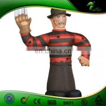 Life-like inflatable angry man,funny inflatable costumes for sale