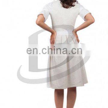 Custom Made Long Dirndl With Blouse & Apron / Trachten Long Dirndl Dress / Traditional Bavarian (Oktoberfest Dirndls Garments) photo-2