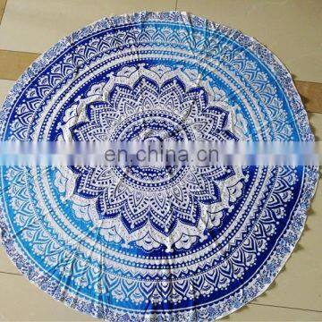 Cotton Dobby Border Microfiber Swimming Pool Beach Towel photo-2