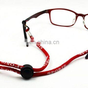 Custom woven round lanyard for glasses