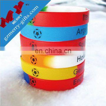 Bulk production sport energy wrist band / silicon wristband