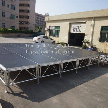 RK Popular Wedding Stage Equipment Portable Aluminum Stage With Adjustable Legs for Sale