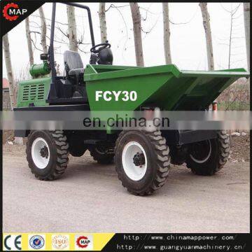 4*4 diesel mini truck 3t 4x4 compact mini site dumper