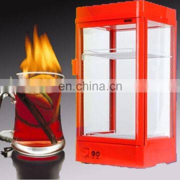 New big supermarket drink warm fridge milk coffee heater and warmer machine to keep drink war for sale