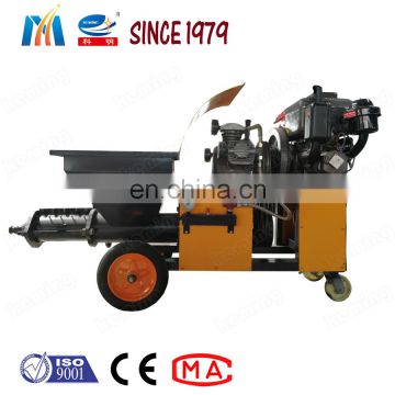 Easy operate mortar plastering machine price