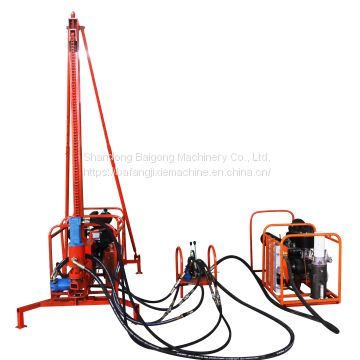 Easy To Operate Pneumatic Mountain Drilling Rig