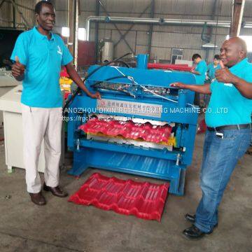 Steel Double Layer Metal Roofing Forming Machine/double Layer Roof Machine photo-5