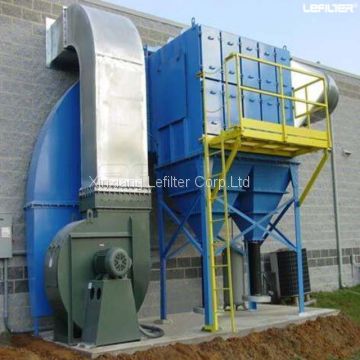 Air jet cleaning blast furnace gas dry bag dust removal