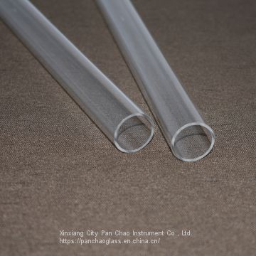 High quality clear Quartz glass tube transparent quartz glass tube for glass lamp