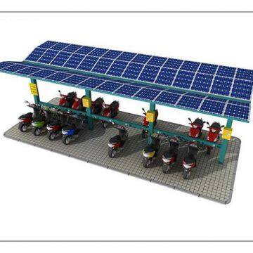 Cantilever Solar Carport Car Park Solar Canopies Suitable For Parks