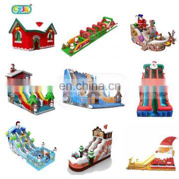 Christmas Inflatable Jumper Bouncer Jumping Bouncy Castle Bounce House