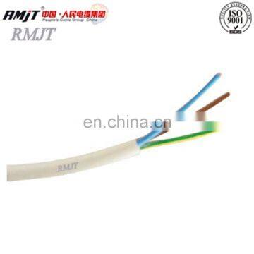 Factory Low Cost H05VV-F RVV NYMHY Flexible Copper Core PVC Insulated Jacket Electrical Wire Cable photo-3