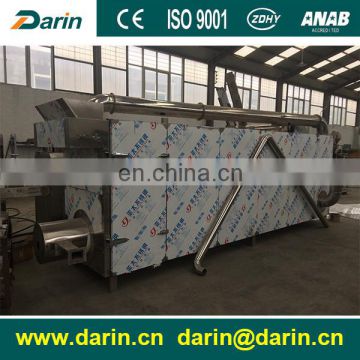 Twin screw extruder for making Cocoa crunch cornflakes extruding machinery production line