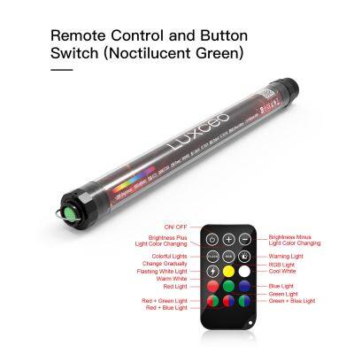 LUXCEO P7RGB RGBW Light Wand 1000LM Handheld LED Video Light Tube IP68 Waterproof With 3000-5750K Full Color Dimmable Photography Light,12 Lighting Mode,CRI≥95,Built-in 10400mAh Rechargable Battery photo-2