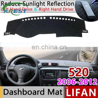 for Lifan 520 520i 2006 2007 2008 2009 2010 2011 2012 Breez Anti-Slip Mat Dashboard Cover Pad Sunshade Dashmat Car Accessories