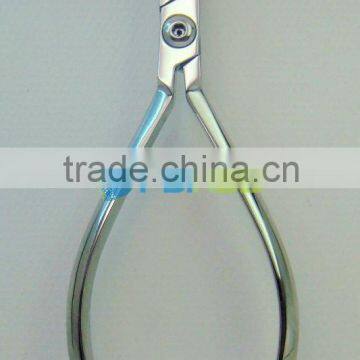 dental orthodontic plier (Model:45 degree light wire plier with cutter FN-A-026) (CE approved)
