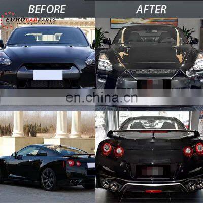 GtR New Style Car Auto Upgrad Automobiles Full Facelift Body Kit Exterior Parts Bumper Tail Light Diffuser Head Lamp