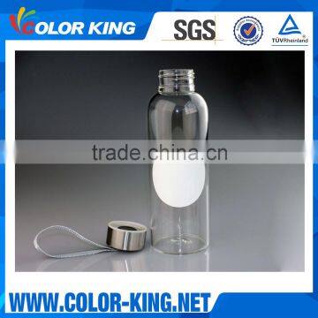 New Arrival 420ml Sublimation Printing Glass Bottle