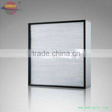 No Separator hepa filter for air End filtration air conditioning