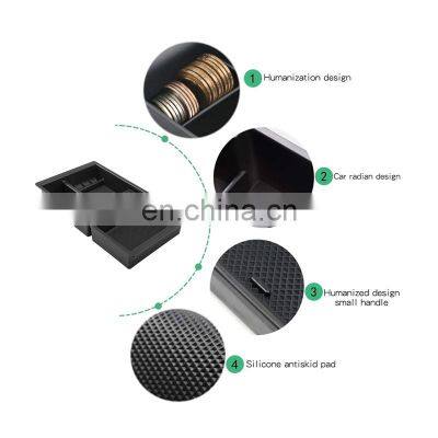 Interior Accessories Parts Silicone Armrest Rest Storage Box Center Control Console Organizer Tray For Gmc Yukon 2015-2020 photo-5