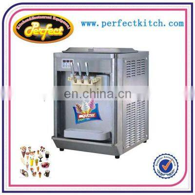 3 Flavors Soft Ice Cream Maker / Sofe Ice Cream Machine photo-4
