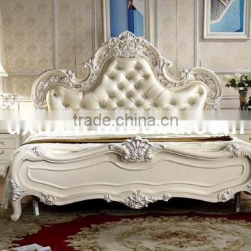 Hot sale High quality classic wooden bed