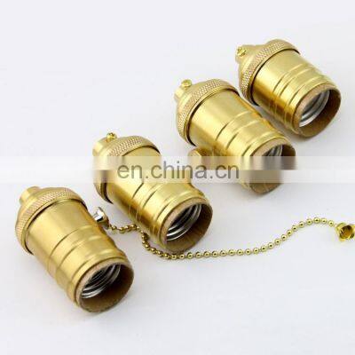Retro Pendant Lighting Brass Lamp Holder Vintage Edison Socket E26 photo-2
