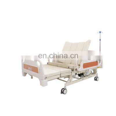 Multifunctional Folding Medical Furniture Adjustable Electric ICU Nursing Bed with Toilet for hospital