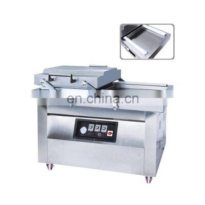 Double Chamber Vacuum Packing Machine For Seafood/Salted Meat/Dry Fish/Pork/Beef/Rice and so on photo-4