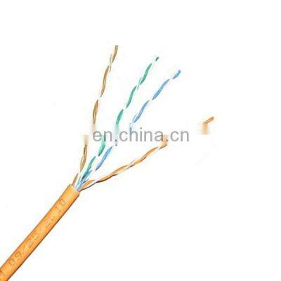 CAT6 Indoor UTP CCA Lan Cable Network Cable With PVC Jacket