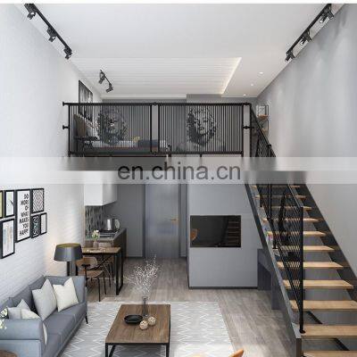 Modern Stair Balustrades & Handrails Duplex Luxury Guardrail Nordic Villa Fence Corridor Railing photo-5