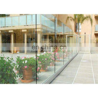 Customized Frameless Glass Railing Balustrade