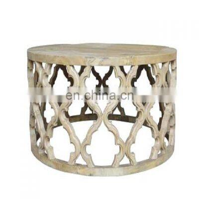 wood rustic Moroccan table