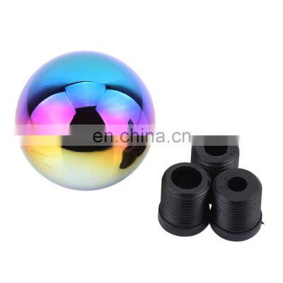 Universal Neo Chrome Aluminum Drift Ball Automatic Gear Shift Knob