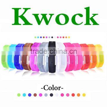 NEW Fashion Sport LED Watches Candy Color Silicone Rubber bracelet Watches, Waterproof Bracelet Wristwatch