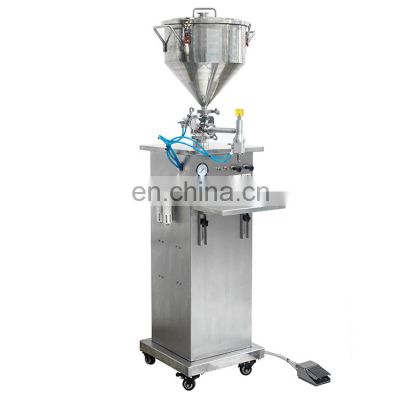 Semi Automatic Pneumatic High Accuracy Ceramic Plunger Pump Syringe Liquid Filling Machine