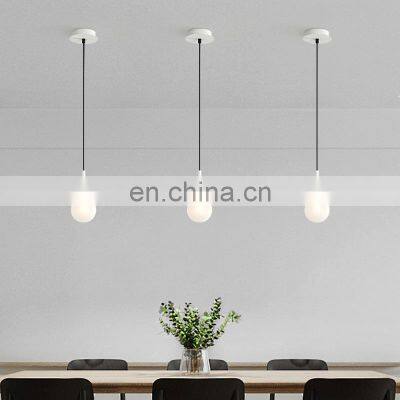 New Nordic Bedside Hanging Lighting Restaurant Creative Minimalist Led Chandelier For Shop Bar Bedroom LED Pendant Light photo-4