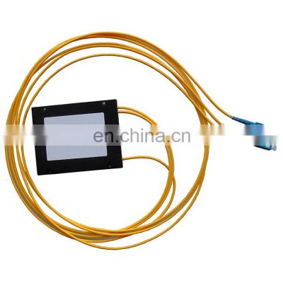 Piogoods high quality low price Fiber optic 1x2 PLC Splitter