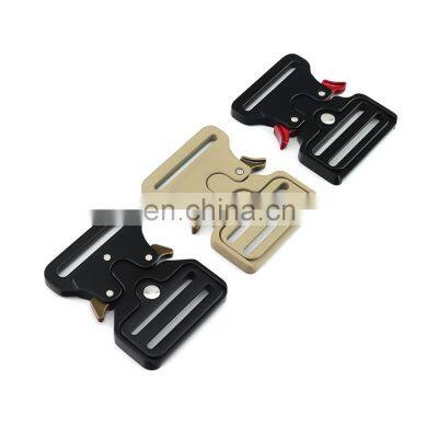 Custom Wholesale Dog Collar Buckle Heavy Load Bearing Metal Side Quick Release Buckle Dog Collar Buckle photo-3