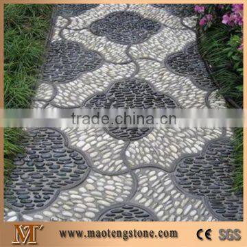 Natural River Pebble Stone Mosaic for paving