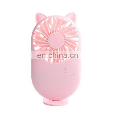 High Quality Portable Travel Office Air Cooling Battery Charge Usb Rechargeable Handheld Min Pocketi Fan photo-2