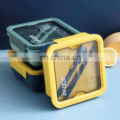 Sealed Leakproof Lunch Box With Knife And Fork