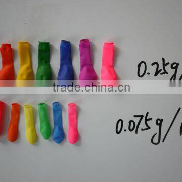 2014 hot selling water balloon latex in China