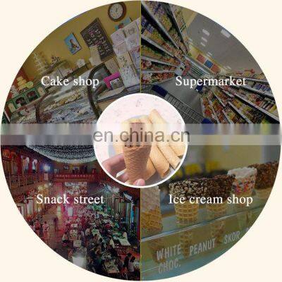 Automatic Ice Cream Cone Machine Wafer Biscuit Making Machine Roll Maker photo-4