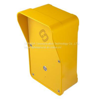 Aluminum Alloy Telephone, Outdoor One-key Intercom, Weatherproof IP Phone photo-3