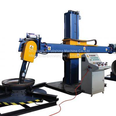 Universal Stainless Steel Tank Polishing Machine Metal Dished Grinding Machine