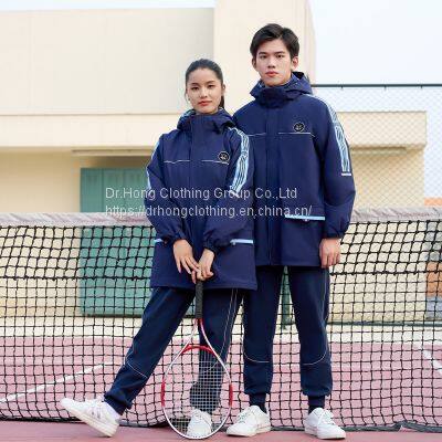 2023 New School Uniforms Children Winter Jacket