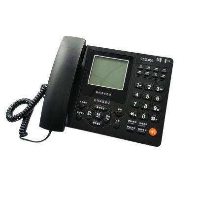Landline Voice Record Telephone Support Maximum 32GB TF Memory Card photo-2