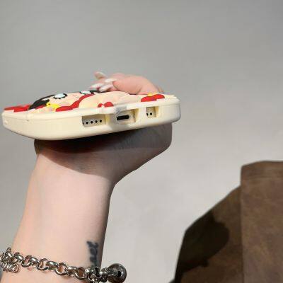 Cartoon Cute Girl Fashion Protective Shockproof Mobile Phone Accessories Cover Case For IPhone 12 13 14 15 Pro photo-4